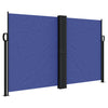 Vidaxl windscherm uittrekbaar 140x600 cm blauw