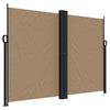 Vidaxl windscherm uittrekbaar 180x600 cm taupe