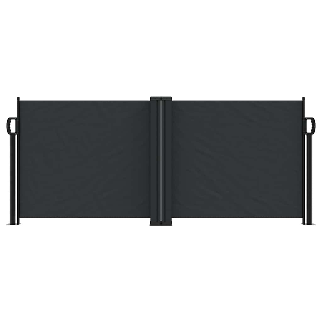 Parabrisas Vidaxl extensible 100x1000 cm negro