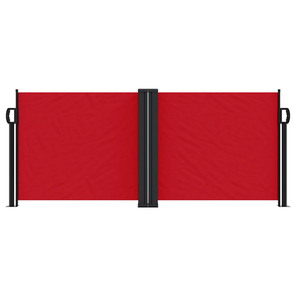 Parabrisas Vidaxl extensible 100x1000 cm rojo