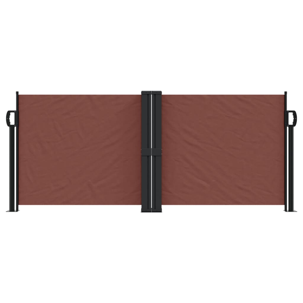 Vidaxl Parature estendibile 100x1000 cm marrone