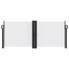 VIDAXL Parature estendibile 100x1000 cm bianco