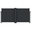 Parabrisas Vidaxl extensible 120x1000 cm negro