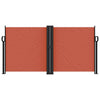 Vidaxl Parabrezza estendibile 120x1000 cm Terracotta colorato