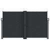 VIDAXL Parature estendibile 140x1000 cm nero
