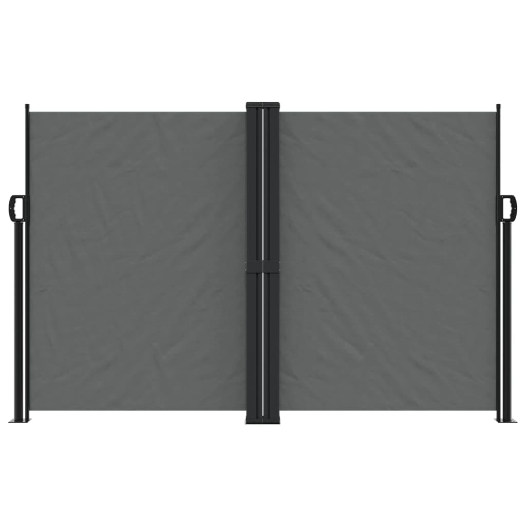 VIDAXL Parature estendibile da 160x1000 cm antracite