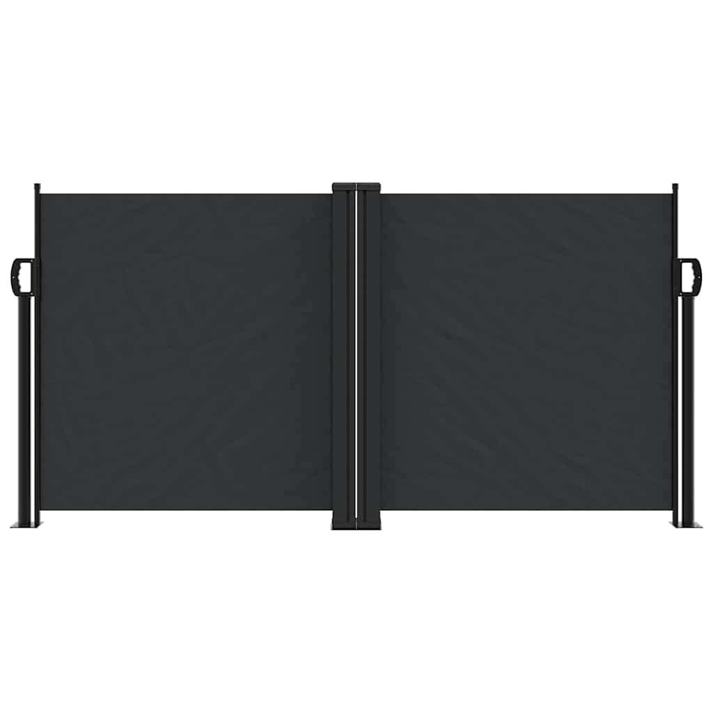Parabrisas Vidaxl extensible 120x1200 cm negro