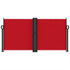 Vidaxl windscherm uittrekbaar 120x1200 cm rood