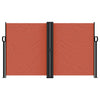 Parabrisas Vidaxl extensible 140x1200 cm Terracotta coloreada
