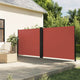 Parabrisas Vidaxl extensible 160x1200 cm terracota -Coled