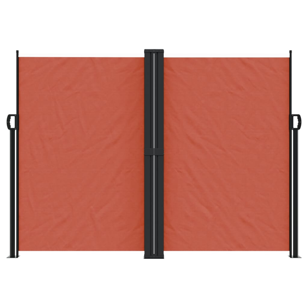 Vidaxl windscherm uittrekbaar 180x1200 cm terracottakleurig