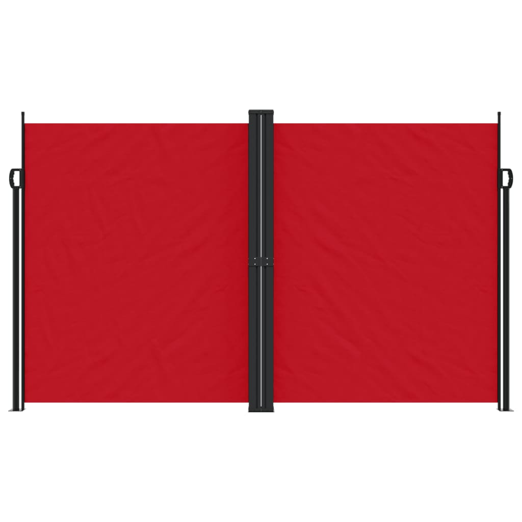 Vidaxl tuinscherm uittrekbaar 200x1200 cm rood