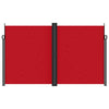 Vidaxl tuinscherm uittrekbaar 200x1200 cm rood