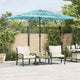Parasol Vidaxl con poste de acero 300x200x250 cm azul