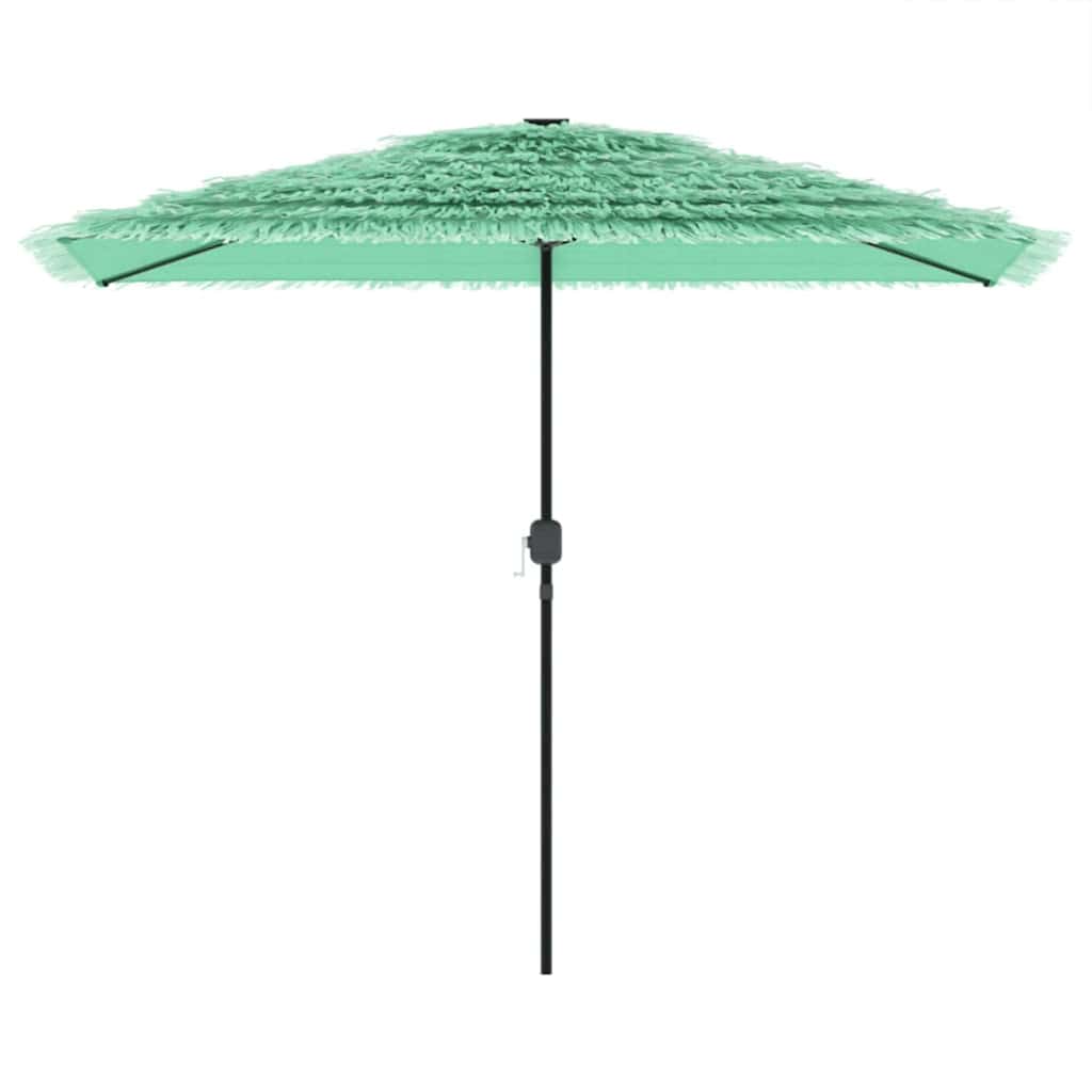 Parasol Vidaxl con poste de acero 300x200x250 cm verde