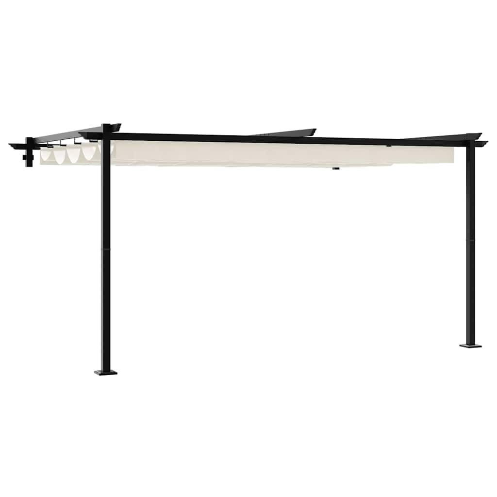 Gazebo Vidaxx crema 400 x 300 x 200 cm in poliestere