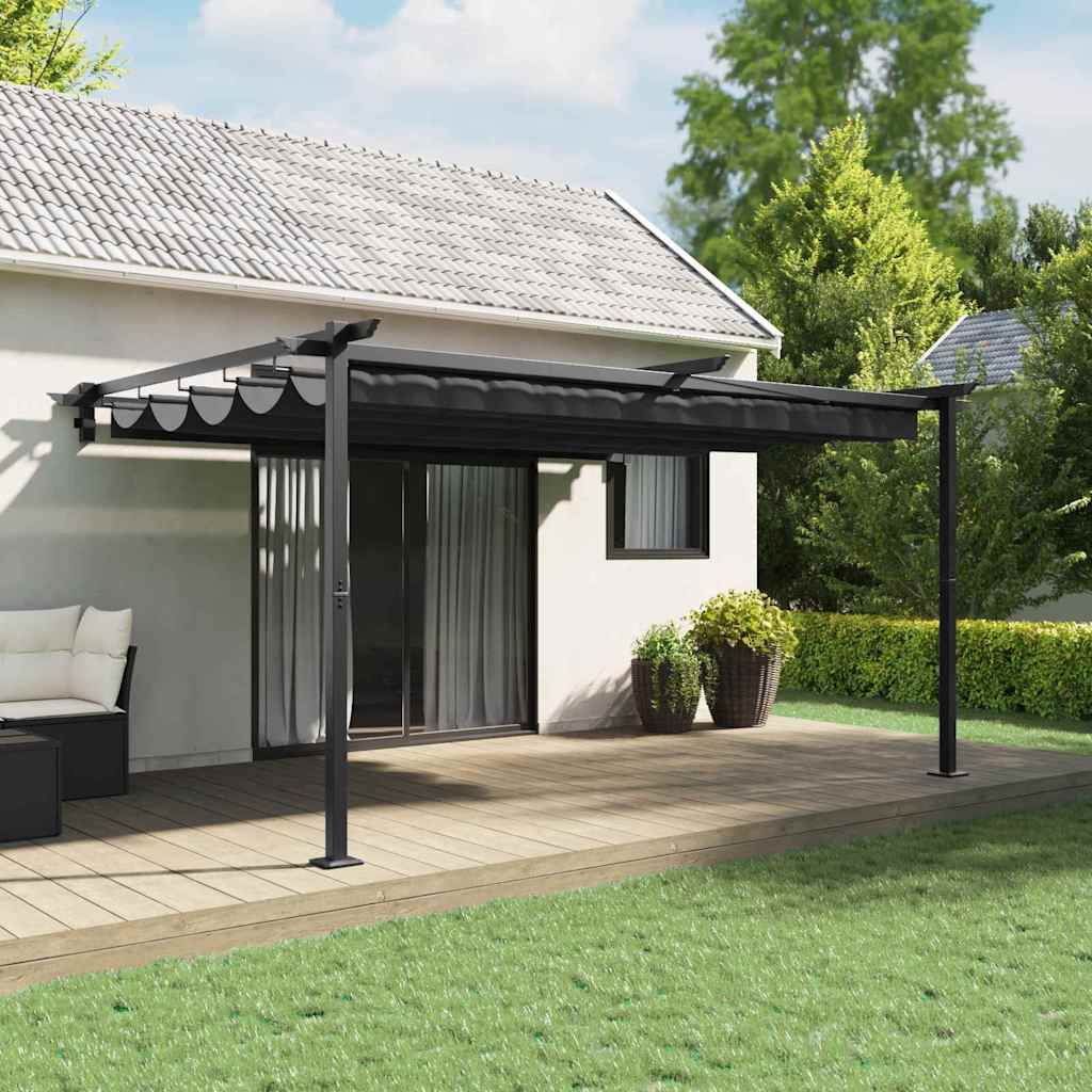 Gazebo Vidaxx antracite 400 x 300 x 200 cm poliestere