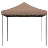 Vidaxl partytent inklapbaar pop-up 292x292x315 cm bruin