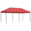 Vidaxl partytent inklapbaar pop-up 580x292x315 cm bordeauxrood