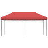 Vidaxl partytent inklapbaar pop-up 580x292x315 cm bordeauxrood