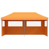 Pop-up pieghevole Vidaxl PartyTent con 3 pareti laterali arancione