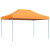 Vidaxl partytent inklapbaar pop-up 440x292x315 cm oranje