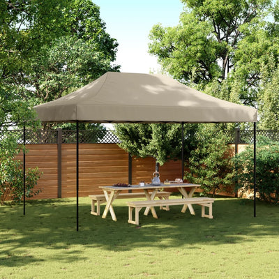 Vidaxl PartyTent Pop-up pieghevole 440x292x315 cm Taupe