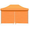 Pop-up pieghevole Vidaxl Partyntent con arancione a 4 pareti laterali