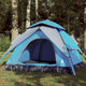 Vidaxl Dome Tent 4 Persona Fast Release Blue