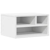 Mobile per stampante VidaXL 40x32x22,5 cm in legno lavorato bianco