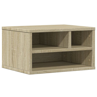 Mobile per stampante VidaXL 40x32x22,5 cm in pannelli di MDF color rovere Sonoma