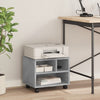 Caja de impresora Vidaxl con ruedas 41x32x34.5 cm Precio de concreto