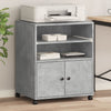 Caja de impresora Vidaxl con ruedas 60x48x74 cm Precio de concreto