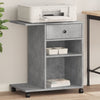 Caja de impresora Vidaxl con ruedas 60x40x68.5 cm Precio de concreto