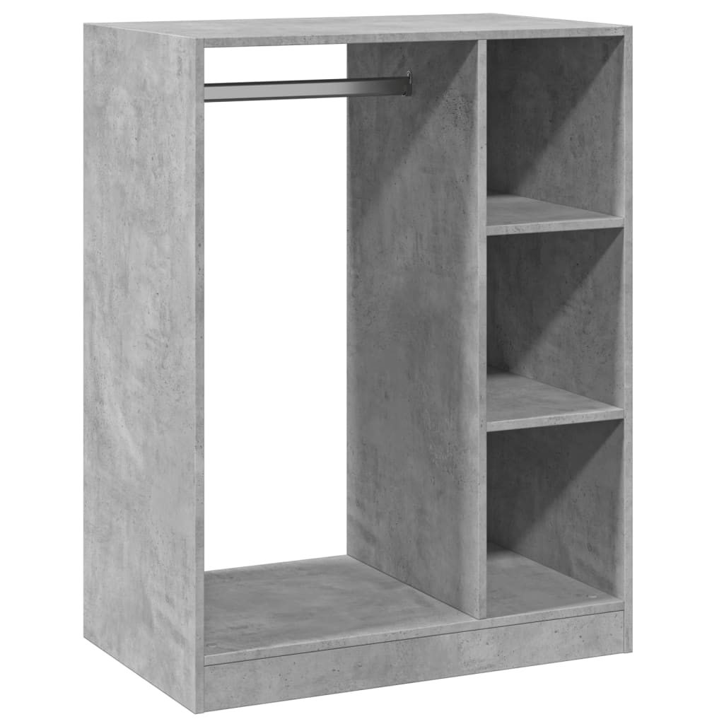Armario Vidaxl 77x48x102 cm de madera procesada betongrijs