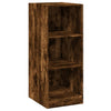 Vestuario de Vidaxl 48x41x102 cm de madera propiedad de roble ahumado coloreado