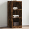 Vestuario de Vidaxl 48x41x102 cm de madera propiedad de roble ahumado coloreado