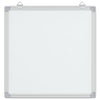 Vidaxl whiteboard magnetisch 60x60x1,7 cm aluminium