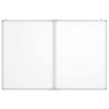Vidaxl whiteboard magnetisch inklapbaar 100x80x1,7 cm aluminium