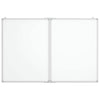 Pizarra Vidaxl magnéticamente plegable 120x80x1.7 cm de aluminio