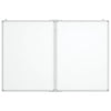 Vidaxl whiteboard magnetisch inklapbaar 120x80x1,7 cm aluminium