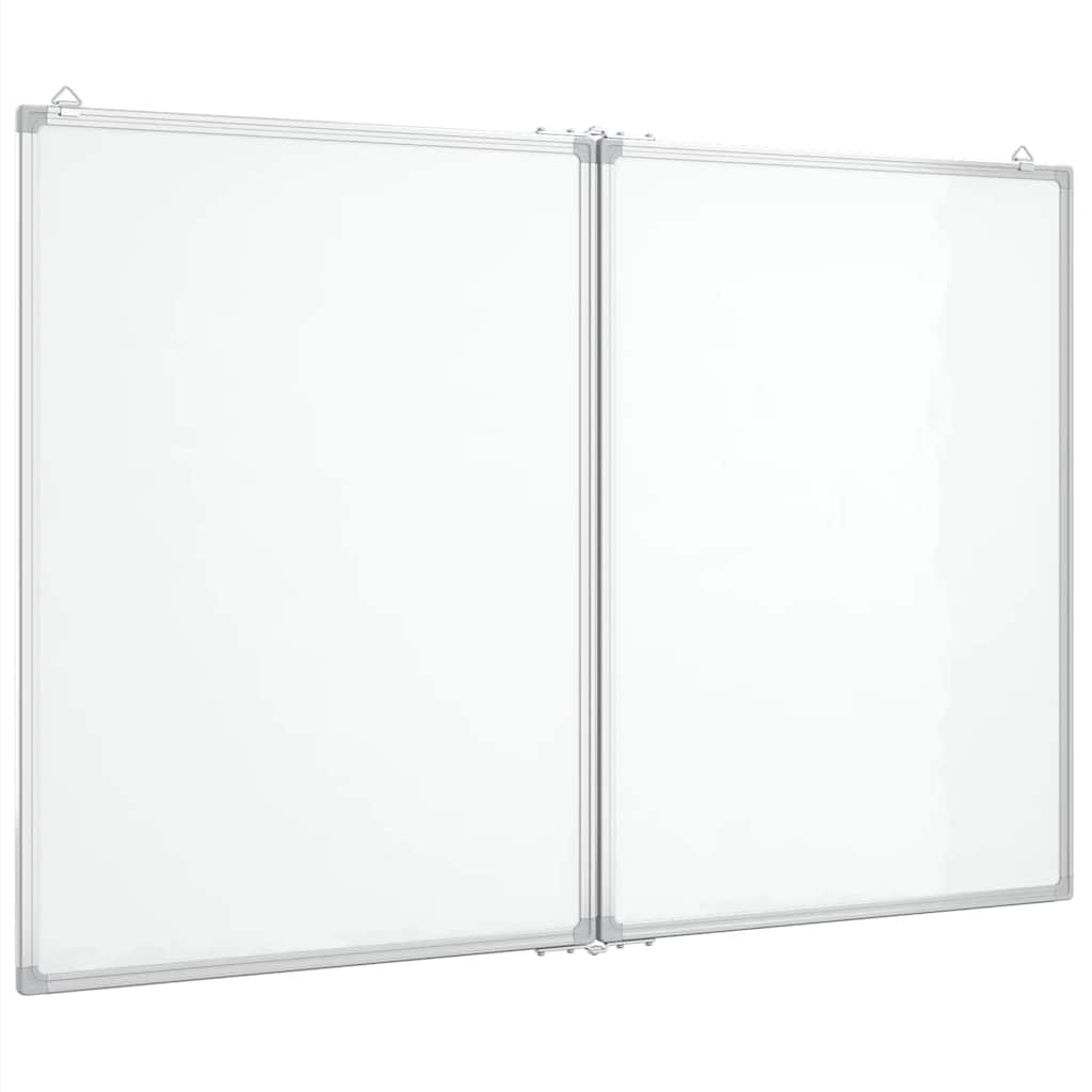Pizarra Vidaxl magnéticamente plegable 120x100x1.7 cm de aluminio