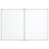 Pizarra Vidaxl magnéticamente plegable 120x100x1.7 cm de aluminio