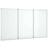 Pizarra Vidaxl magnéticamente plegable 180x80x1.7 cm de aluminio