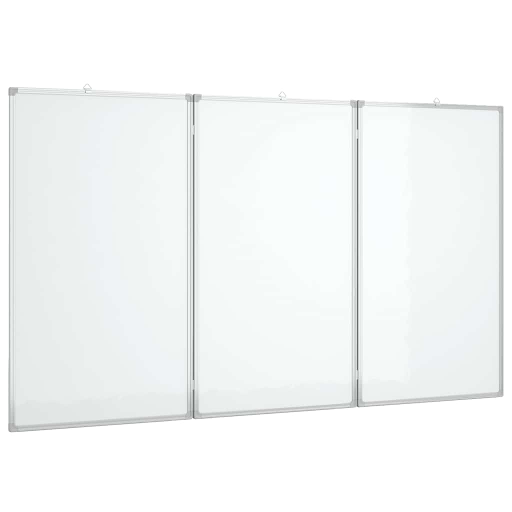 Pizarra Vidaxl magnéticamente plegable 180x80x1.7 cm de aluminio
