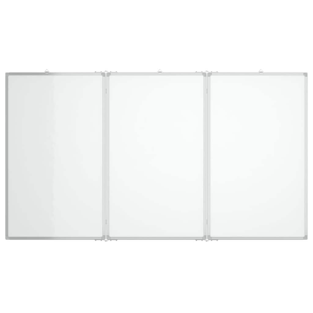 Vidaxl whiteboard magnetisch inklapbaar 180x80x1,7 cm aluminium