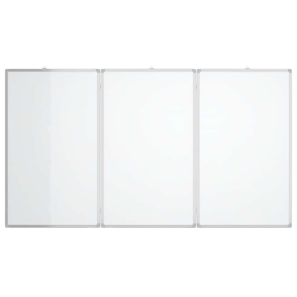 Pizarra Vidaxl magnéticamente plegable 180x80x1.7 cm de aluminio