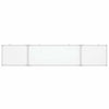 Vidaxl whiteboard magnetisch inklapbaar 200x40x1,7 cm aluminium
