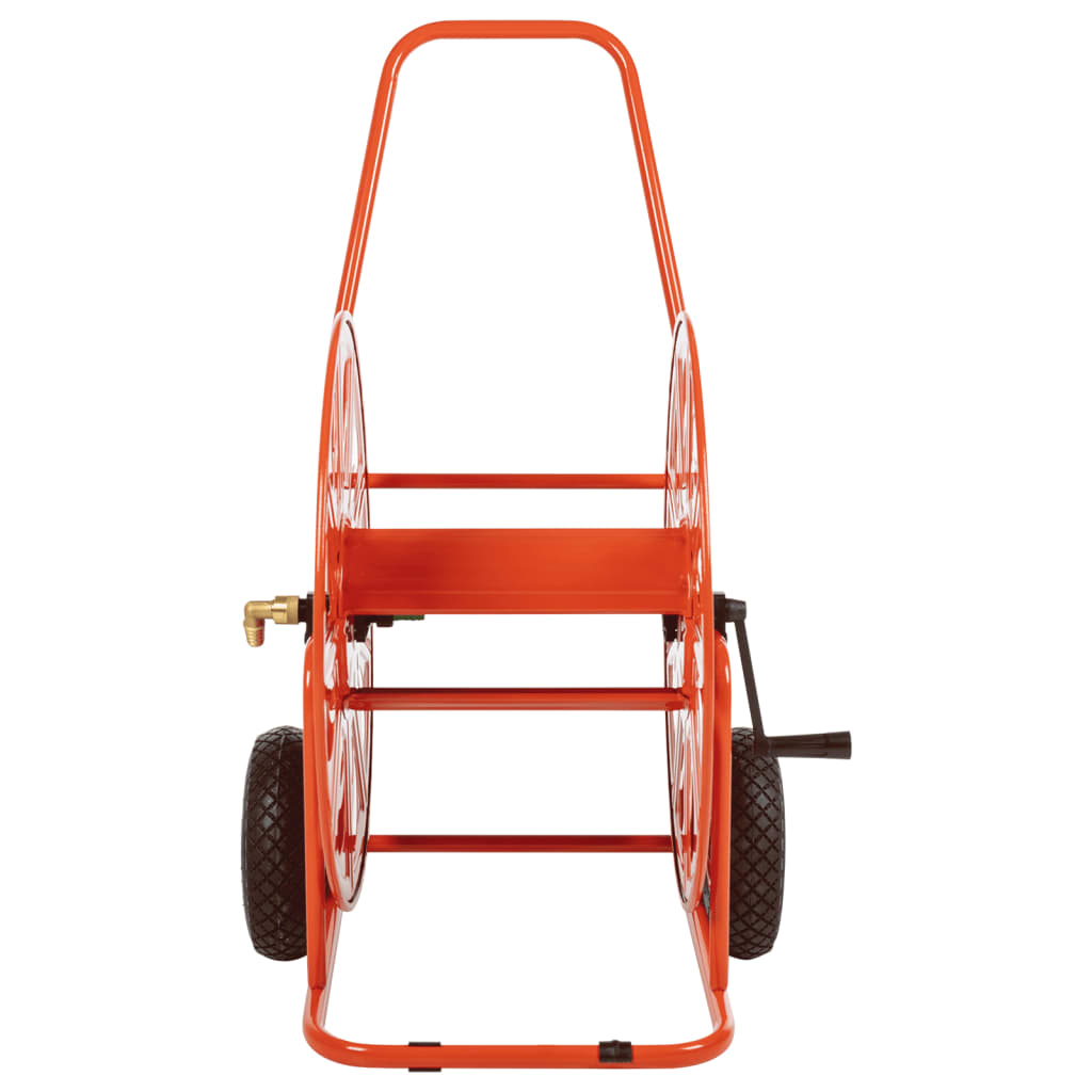 Vidaxl Garden Mank Cart por 140 m 3 4 Manguera de acero