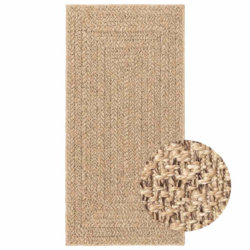Tappeto VidaXL zizur per interni ed esterni 60x110 cm effetto iuta